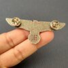 27712-5b045e.jpg Broche en émail avec médaille d'aigle de l'armée allemande de la seconde guerre mondiale, insignes en métal, épinglettes, vestes, jeans, accessoires de bijoux à la mode