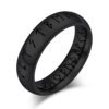 Modyle – bague Vintage en acier inoxydable 316L pour hommes, Double lettre Rune, mots Odin, amulette Viking, rétro, bijoux