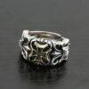 27899-2c16e4.jpg Bague ouverte de templier de croisĂ© crĂ©atif pour hommes, bijoux de rue de fĂȘte, cadeau dĂ©contractĂ©, mode, chimhip-hop