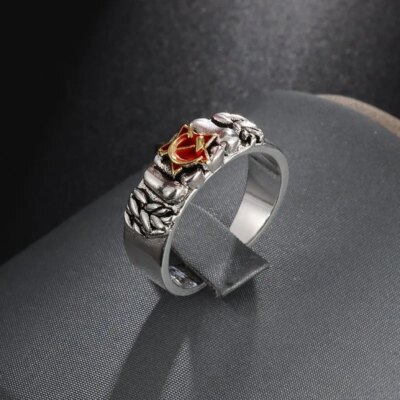 Bolshevok – bague en cuivre incrustée, poing de fer soviétique, étoile rouge, héros socialiste, Venus, faucille, bijoux bague ouverte