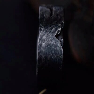 Bague originale pour hommes, nouveau design, haut de gamme, atmosphère, tendance, rétro, unique, faite à la main, anneau ouvert, niche, bijou unique, 2022