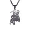 27998-34fe80.jpg Collier pendentif en acier inoxydable pour hommes et femmes, étiquette de chien, bijoux plaqués or, nom d'identification personnalisé, style militaire, hip hop