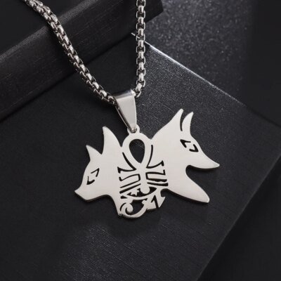 28024-6d6fa6.jpg Collier pendentif en acier inoxydable pour hommes et femmes, étiquette de chien, bijoux plaqués or, nom d'identification personnalisé, style militaire, hip hop