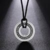 28174-dd7e2d.jpg Colliers Rune nordique Vintage pour hommes, en acier inoxydable, Runes nordiques Viking, bijoux païen, pendentif amulette Talisman Futhark