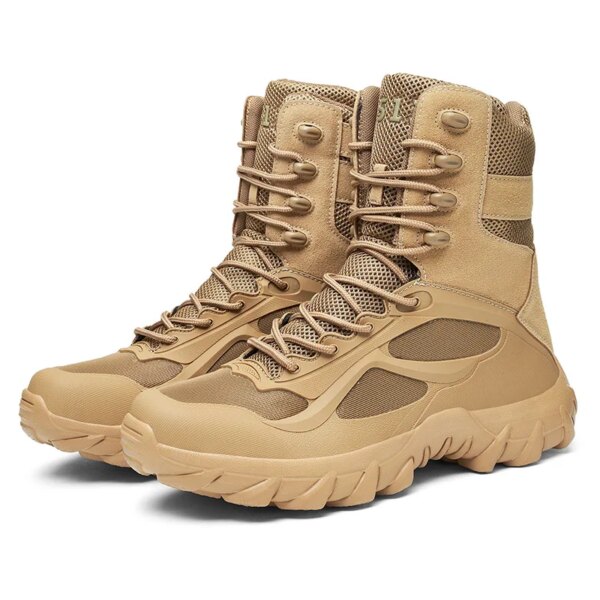 Bottes militaires pour hommes, bottes de Combat dans le désert – Image 6