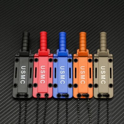 Couteau de survie DulMilitary pour l'autodéfense, outils d'urgence EDC, mini couteaux à collier, petit couteau à fruits, fournitures de camping en plein air