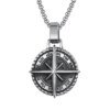 Chaîne en acier inoxydable 316, pendentif nord Viking, collier boussole pour hommes, cadeau pour petit ami 246, livraison directe