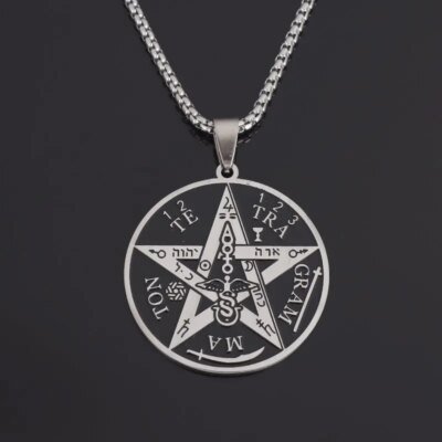 28601-0b7398.jpg Collier Rune Vintage en Acier Inoxydable pour Homme, Pendentif Oeil d'Horus Anubis, Breloque Anti-Allergies