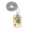 Rappeur en acier inoxydable pour hommes, bijoux de Style armée américaine, pendentif d'étiquette de chien, collier HIP Hop, livraison directe