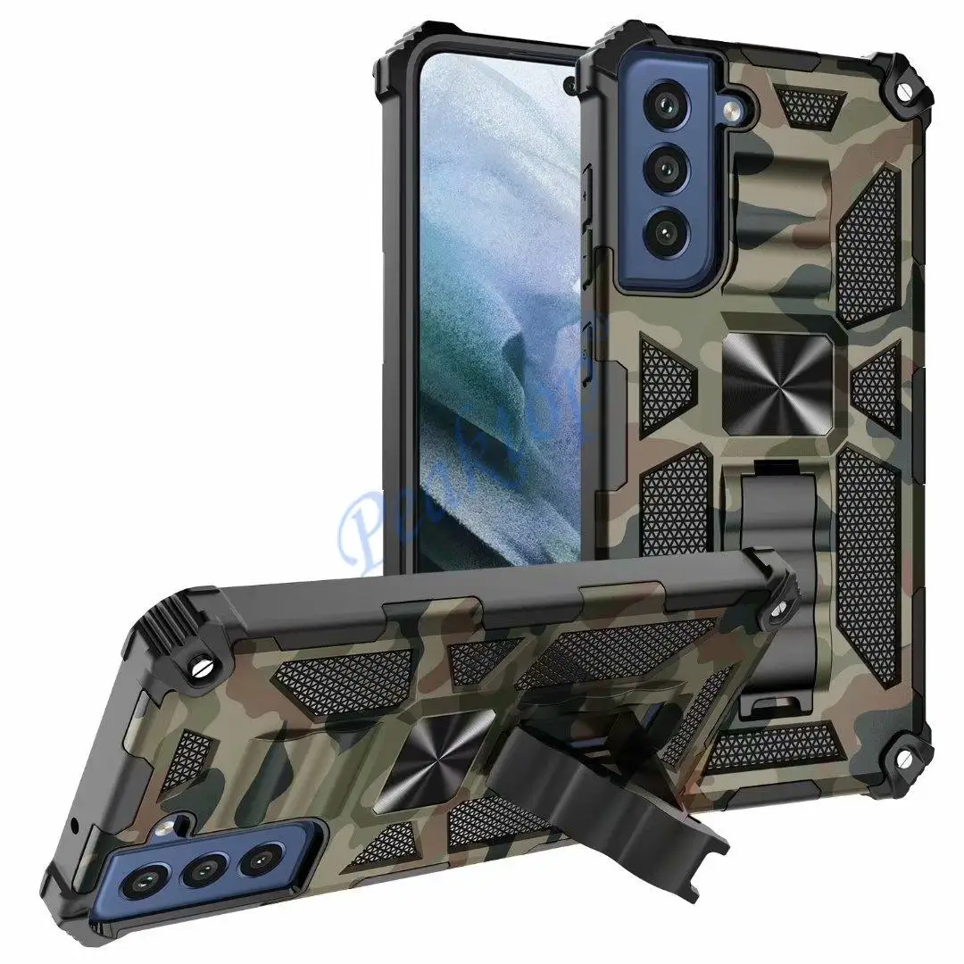 CamSolomon-Coque militaire antichoc pour Samsung Galaxy, S21, FE, Note 20 Ultra, S20, S21 Plus, 5G, A12, A22, A32, A52, A82