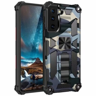 CamSolomon-Coque militaire antichoc pour Samsung Galaxy, S21, FE, Note 20 Ultra, S20, S21 Plus, 5G, A12, A22, A32, A52, A82