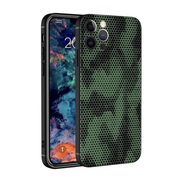 Coque de téléphone portable motif camouflage militaire pour iPhone, iPhone 14, 14, 11, 12 Pro, XS, Poly Max, 8, 7, 6 Plus, 6S, 12Mini Shell, CamSolomon