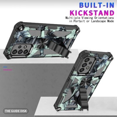 29464-3fc790.jpg Coque CamSolomon de qualité militaire pour Samsung Galaxy A13, A33, A53, A73, A23, A12, A32, A52, A72, A03S, S21, S22, étui de support de déclinaison ultra intégré
