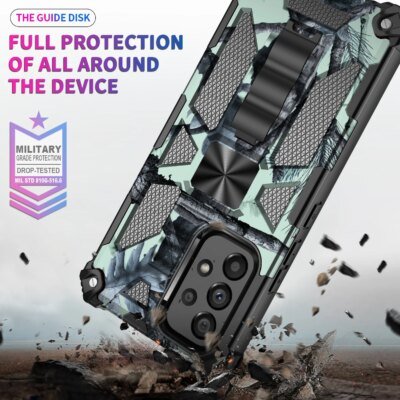 29464-c784e5.jpg Coque CamSolomon de qualité militaire pour Samsung Galaxy A13, A33, A53, A73, A23, A12, A32, A52, A72, A03S, S21, S22, étui de support de déclinaison ultra intégré