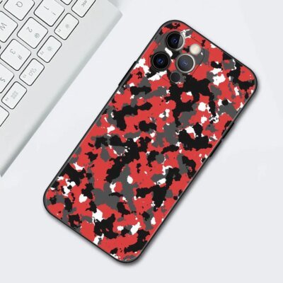 CamSolomon-Coque de téléphone militaire en TPU pour iPhone, Camo Cover, 11, 12, 13 Pro Max, 14 Plus, 12 Mini, Poly X, XS MAX, SE, 7, 8