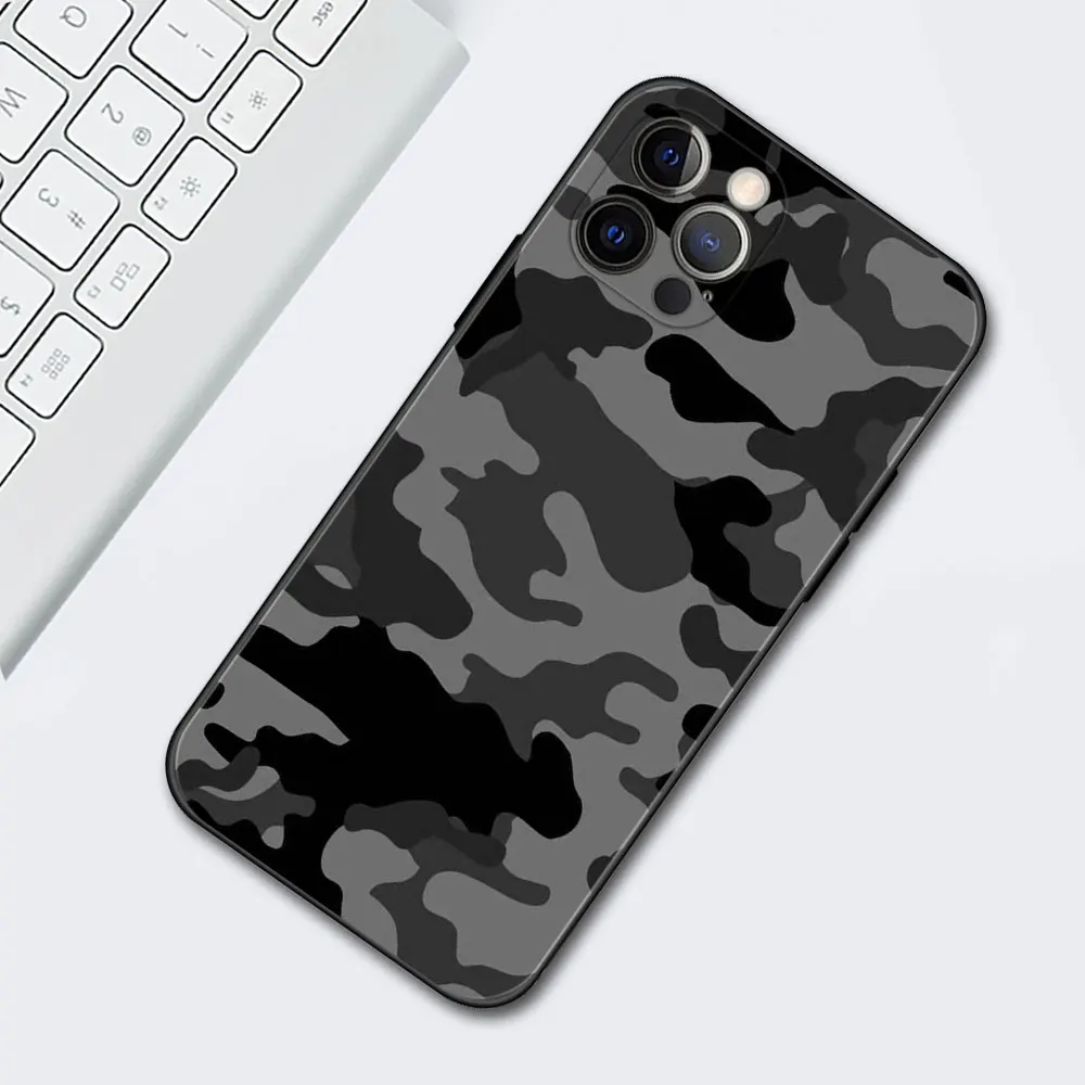 CamSolomon-Coque de téléphone militaire en TPU pour iPhone, Camo Cover, 11, 12, 13 Pro Max, 14 Plus, 12 Mini, Poly X, XS MAX, SE, 7, 8 – Image 4