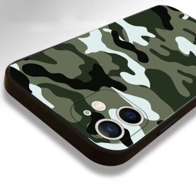 CamSolomon-Coque de téléphone militaire en TPU pour iPhone, Camo Cover, 11, 12, 13 Pro Max, 14 Plus, 12 Mini, Poly X, XS MAX, SE, 7, 8