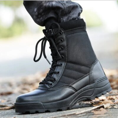 2962-28a2b8.jpg Bottes militaires de Combat en cuir pour homme