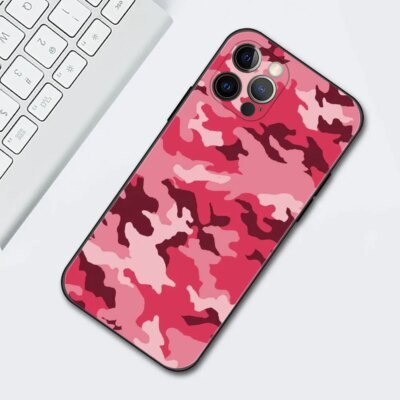 CamSolomon-Coque de téléphone militaire en TPU pour iPhone, Camo Cover, 11, 12, 13 Pro Max, 14 Plus, 12 Mini, Poly X, XS MAX, SE, 7, 8