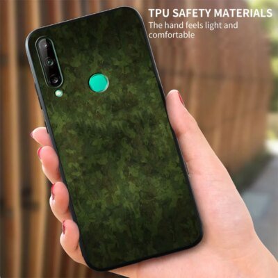 CamSolomon-Coque de téléphone portable souple, étui de protection, style militaire, armée, noir, pour Huawei P30 P40 Lite E P10 P20 P50 Pro Plus P Smart Z 2021