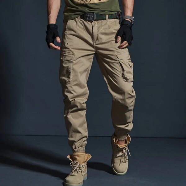 pantalon militaire homme kaki décontracté de haute qualité pour homme
