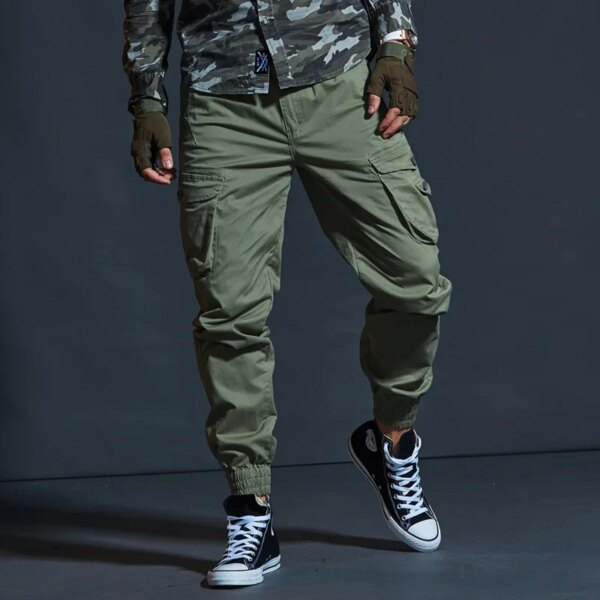 pantalon militaire homme kaki décontracté de haute qualité pour homme – Image 5