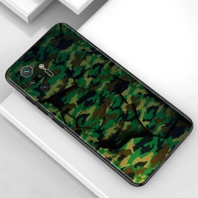 Coque de téléphone motif camouflage camouflage militaire, housse pour Redmi Note 10 Pro Max 9 9T 9S 8 8T 7 K40 Pro Plus 9 9A 9C