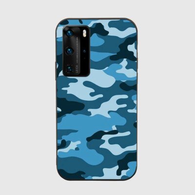 Coque de téléphone motif camouflage militaire CamSolomon, étui noir pour Huawei Honor mate p30 p20 p50 p40 50 8x 9c 8a lite pro plus