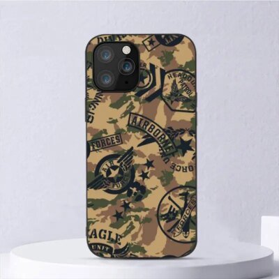 CamSolomon-Coque de téléphone militaire pour iPhone, coque en poly, iPhone 11 12 Mini 13 14 Pro XS Max X 8 7 6s Plus 5 SE