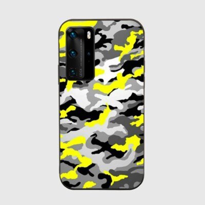 Coque de téléphone motif camouflage militaire CamSolomon, étui noir pour Huawei Honor mate p30 p20 p50 p40 50 8x 9c 8a lite pro plus