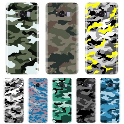 Coque arrière en silicone souple pour Samsung Galaxy Note 4 5 8 9 CamSolomon, coque militaire pour hommes, coque de téléphone pour Samsung S8 S9 Plus S5 Dock S7 Edge
