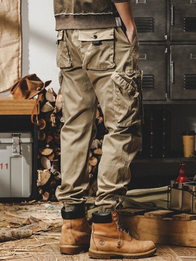 pantalon militaire homme Salopette américaine pour hommes