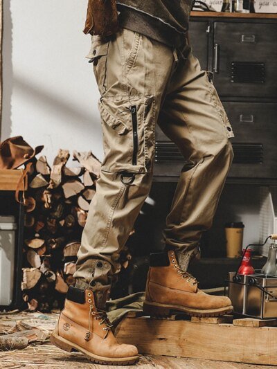 pantalon militaire homme Salopette américaine pour hommes