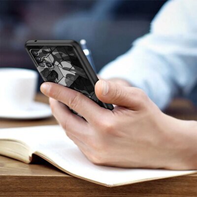 Coque Militaire Vert Noir mn Coque pour Samsung Galaxy, A52, A12, A32, A51, A71, A21s, A13, A72, A73, A50, A31, A02s, A22, A70