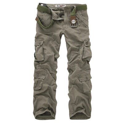 Pantalon militaire homme Cargo pour hommes, haute qualité