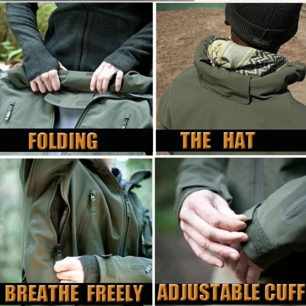 vetement militaire Veste tactique de l'armée Airsoft – Image 4