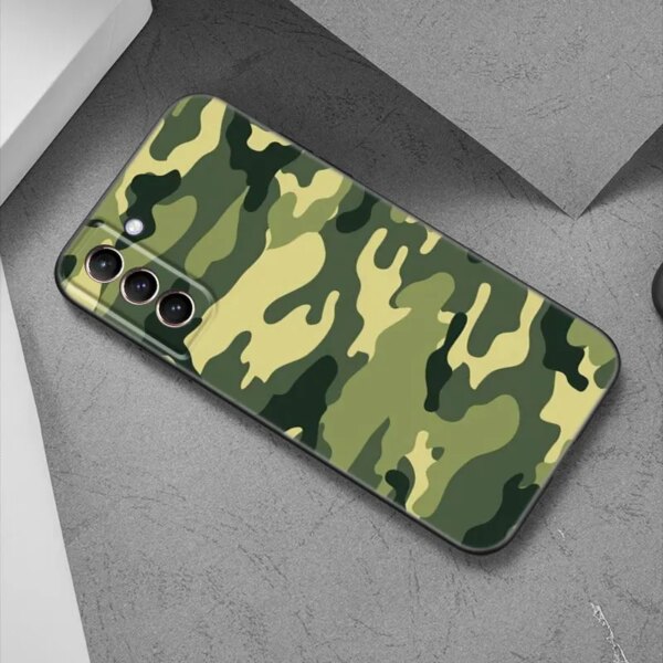 Coque de téléphone motif camouflage militaire pour Samsung, étui pour Galaxy S22 Pro, S21, S20 Ultra FE, S10 Lite, 5G, S10E, S9, S8 Plus