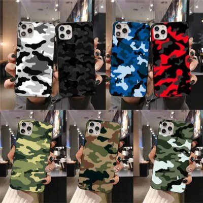 32430-0ad6da.jpg Coque de téléphone motif armée militaire camouflage, coque en poly pour iPhone 14 13 12 11 Pro Mini XS Max 8 7 Plus X SE, 2020