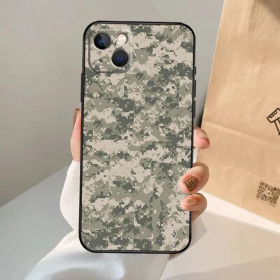 33103-282e5d.jpg US ARMY Digital CamSolomon Case pour iPhone, Mini Bumper Back Cover