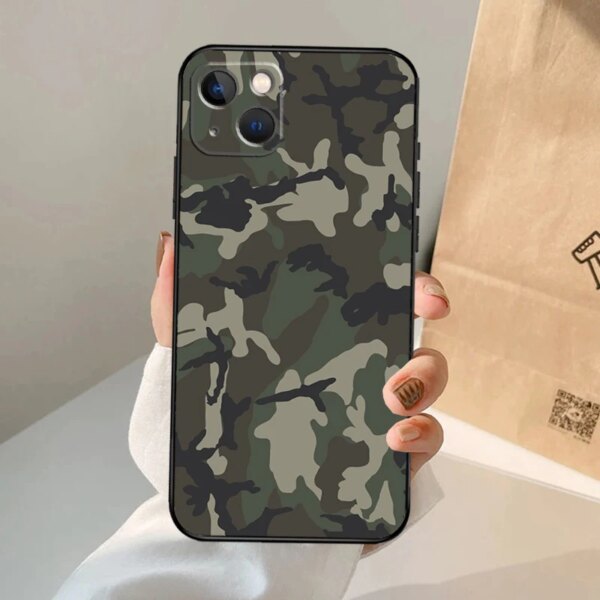 US ARMY Digital CamSolomon Case pour iPhone, Mini Bumper Back Cover – Image 2