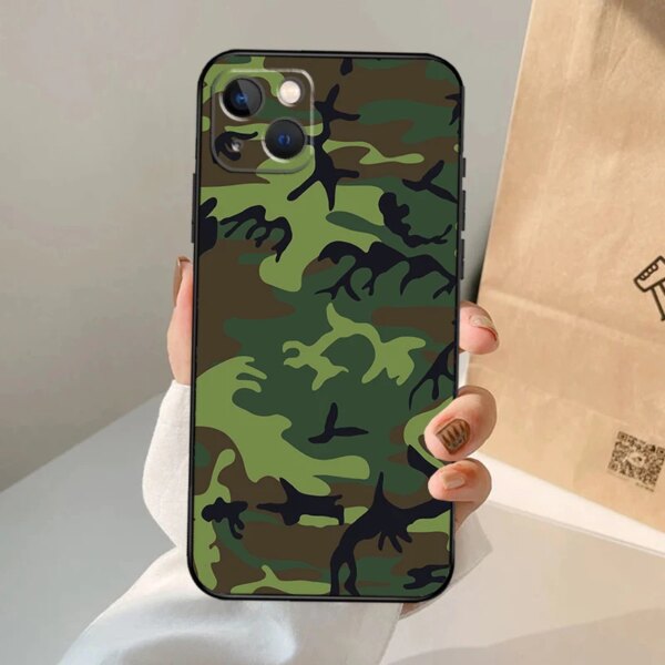 US ARMY Digital CamSolomon Case pour iPhone, Mini Bumper Back Cover – Image 4