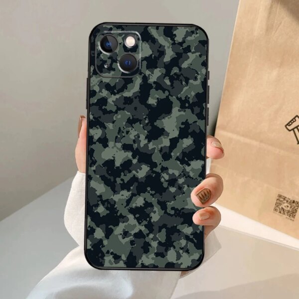 US ARMY Digital CamSolomon Case pour iPhone, Mini Bumper Back Cover – Image 3