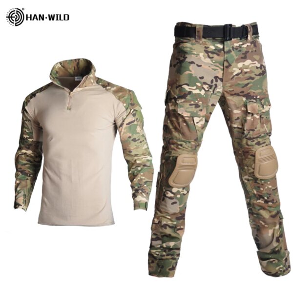 vetement militaire de camouflage uniforme militaire Multicam, combinaison