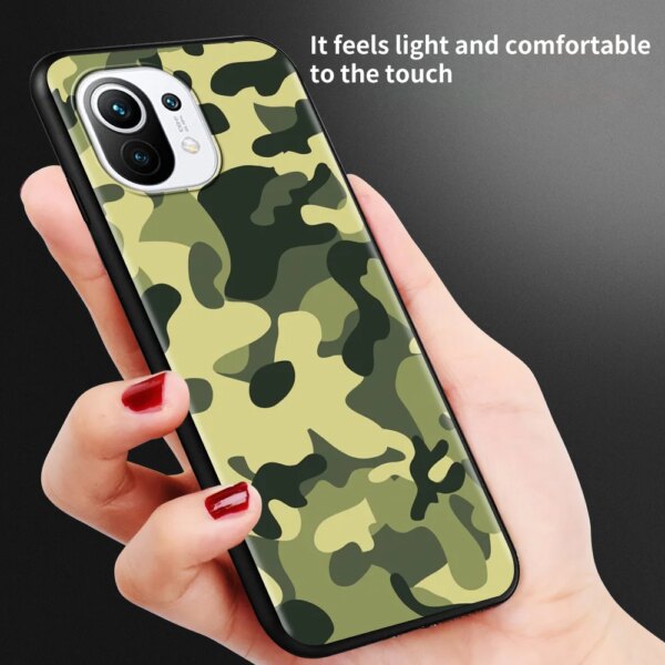 Coque de téléphone souple militaire pour Xiaomi Mi, casque Bery NDavid 10T Pro Note 10 Lite 9T