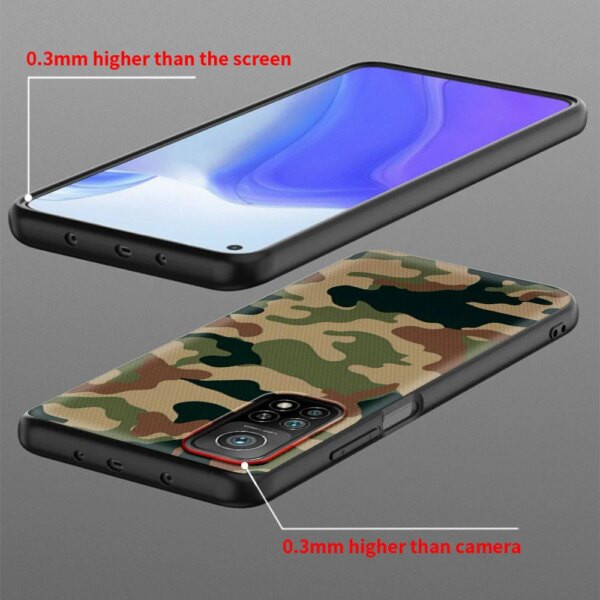 Coque de téléphone souple militaire pour Xiaomi Mi, casque Bery NDavid 10T Pro Note 10 Lite 9T