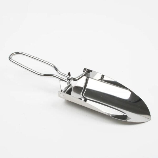 Mini outils de jardin en acier inoxydable, pelle pliante pliable, bêche de camping, outil de jardinage, gril GT – Image 4