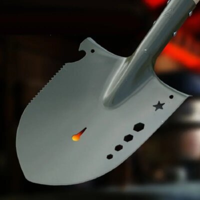 Outils de camping, équipement de jardinage, ferme, voiture pliante, acier au manganèse