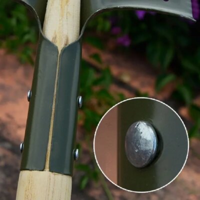 Outils de camping, équipement de jardinage, ferme, voiture pliante, acier au manganèse