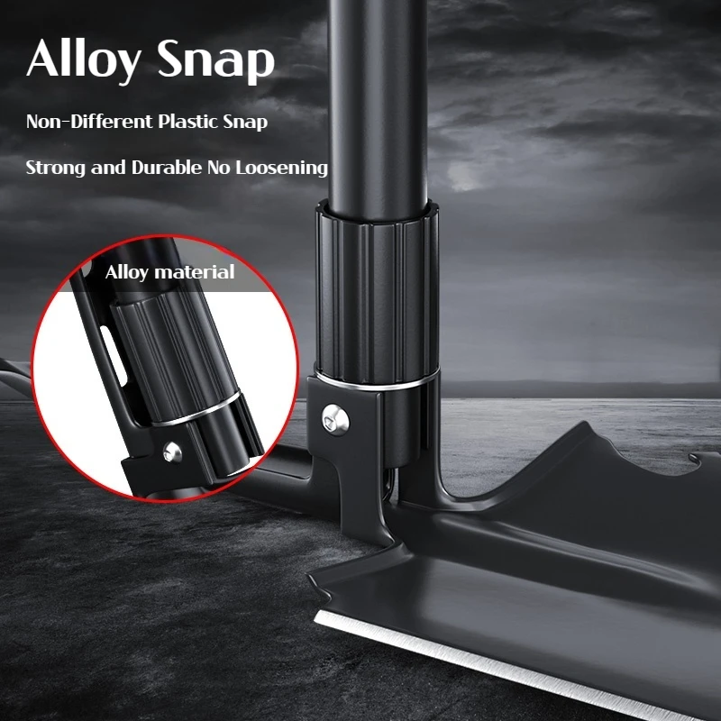 Pelle pliante multifonctionnelle en acier inoxydable, pelle de survie pliante, scie à bêche 514, 1 pièce – Image 3