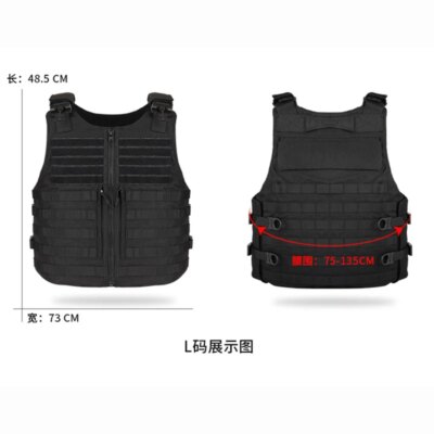 Gilet de défense tactique à démontage rapide, ventilateur de l'armée en plein air, Service multifonctionnel, doublure enfichable, fonction de protection